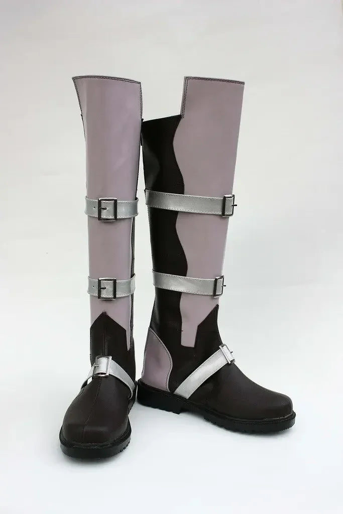 Custom Final Fantasy Lightning Cosplay Boots Handmade Shoes | MiDicosplay