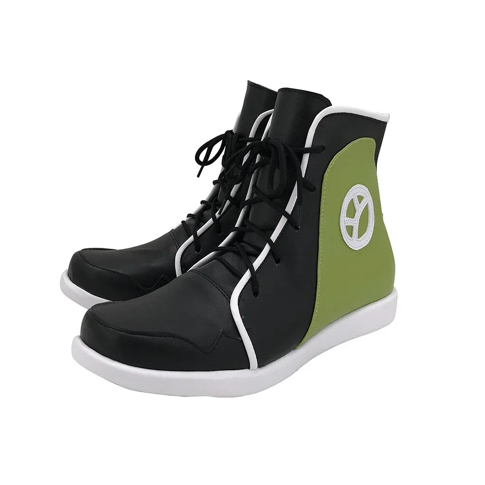 Arknights Courier Cosplay Boots Black Shoes Custom Made