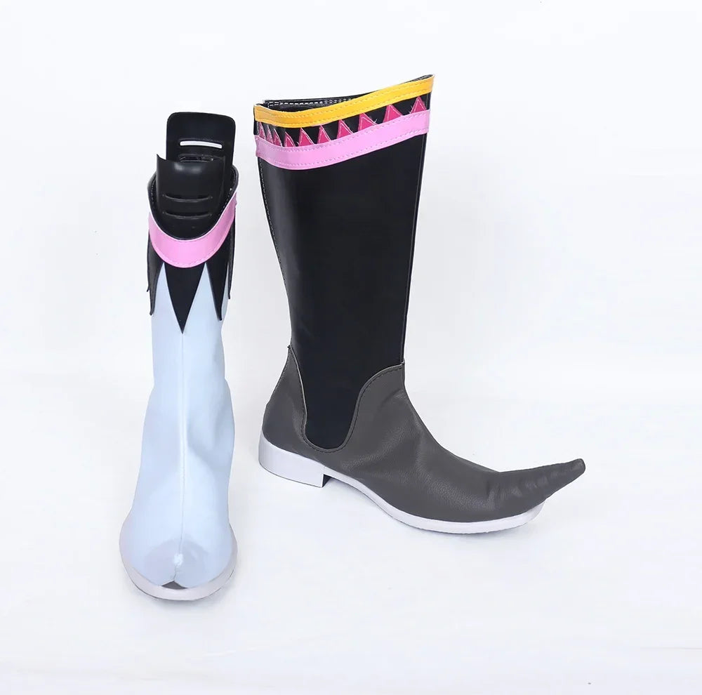 Final Fantasy VI Kefka Palazzo Cosplay Shoes Custom Made Boots