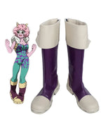 Custom My Hero Academia Mina Ashido Cosplay Boots Purple Shoes | MiDicosplay