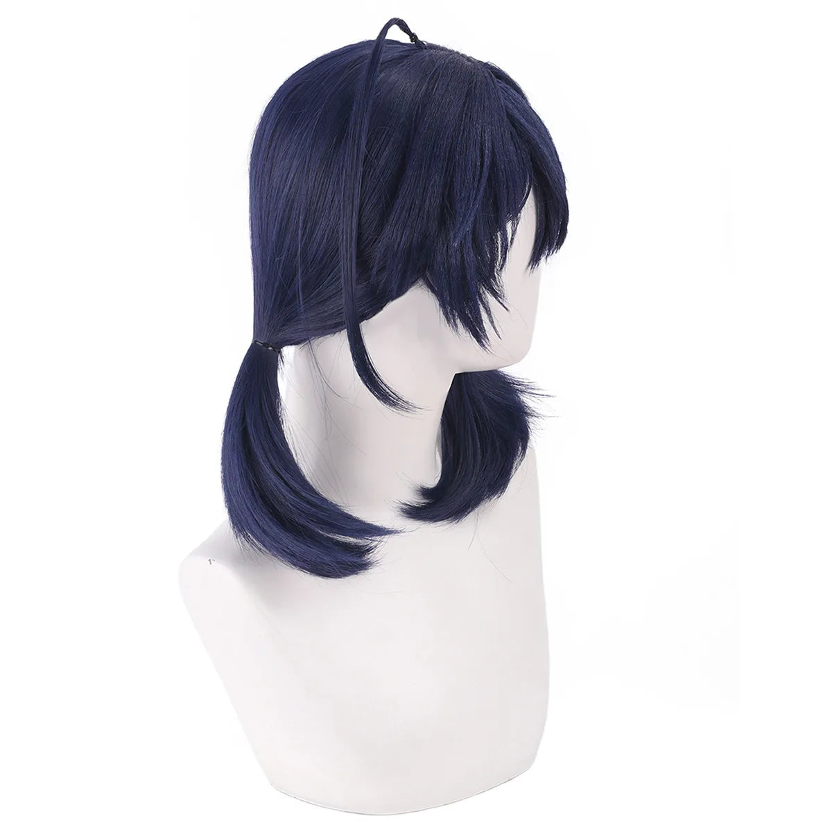Zenless Zone Zero Lin Cosplay Wig Black Blue Hair