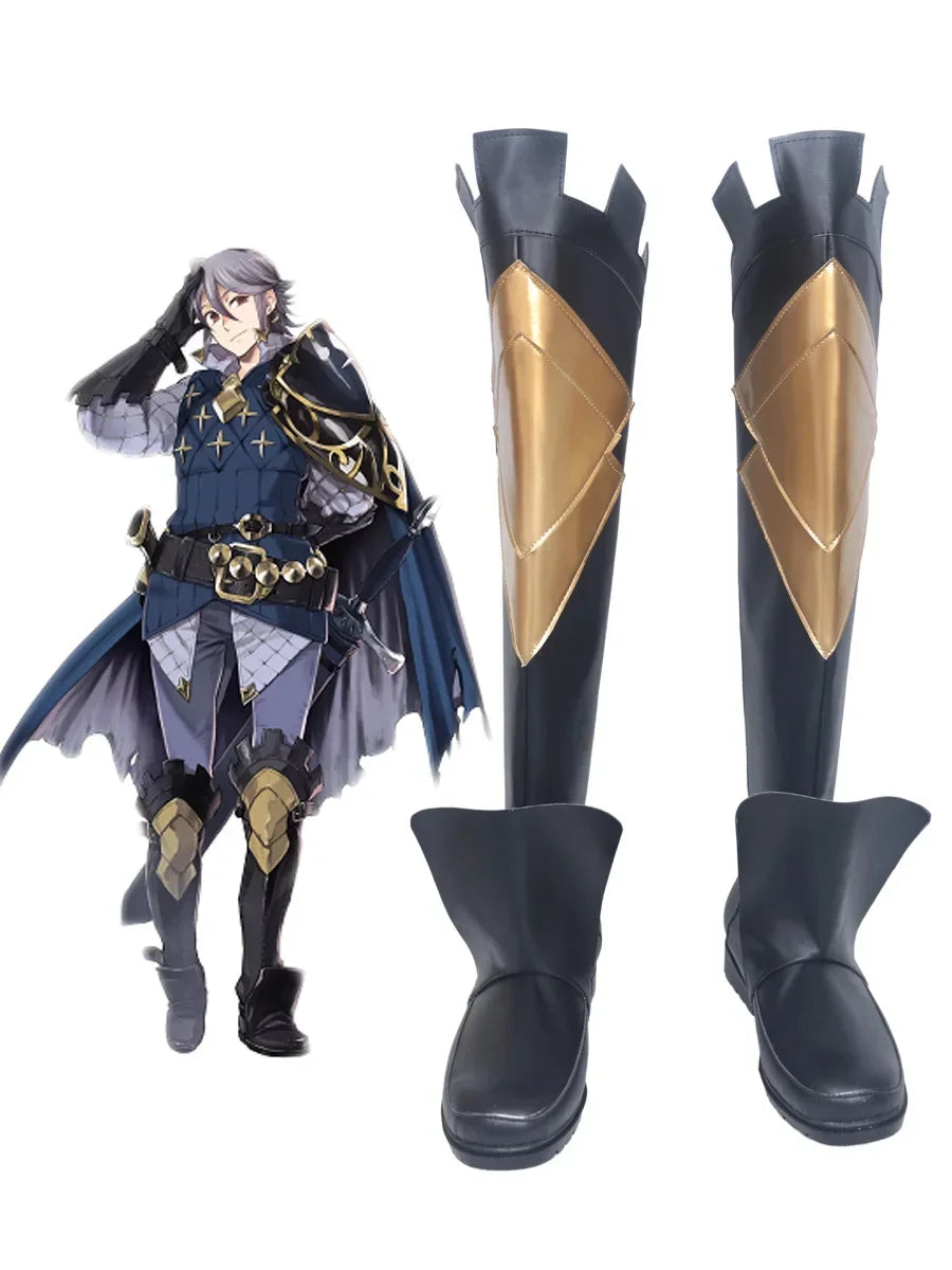 Fire Emblem Laslow Cosplay Boots Custom Made Shoes