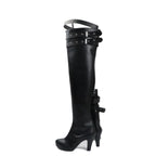 Honkai Star Rail Kuchiba Cosplay Boots Custom High Heel Black Shoes