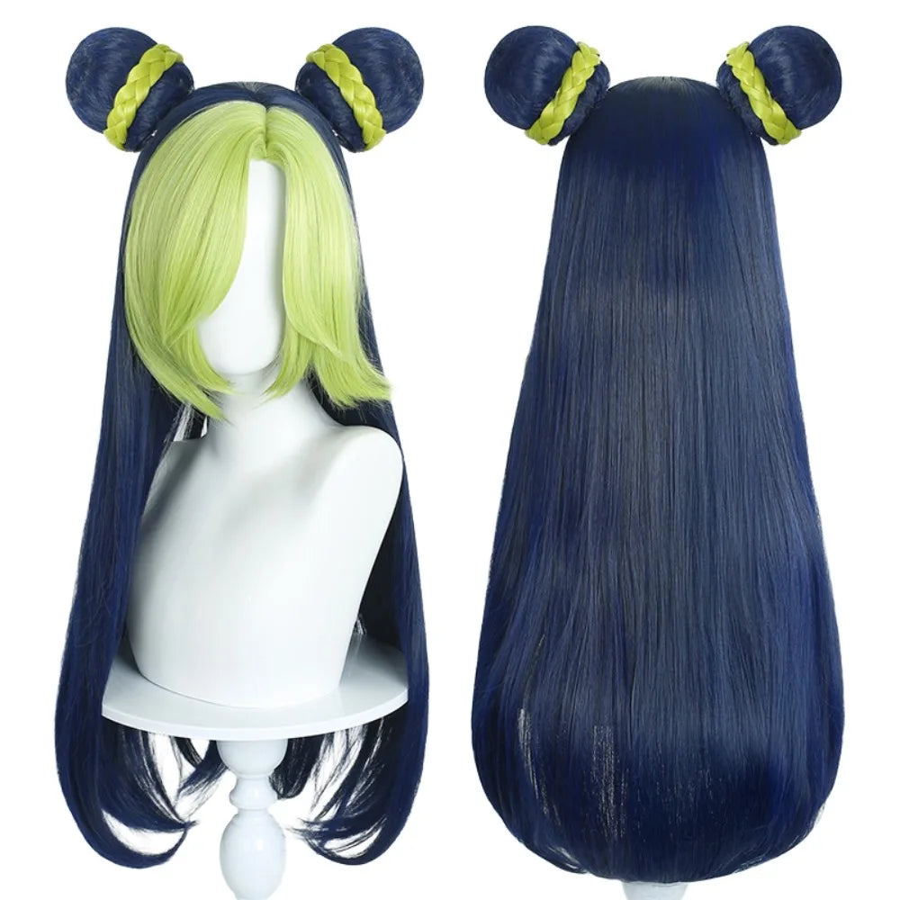 JOJO Stone Ocean Jolyne Cujoh Cosplay Wig Long Hair Manga Version