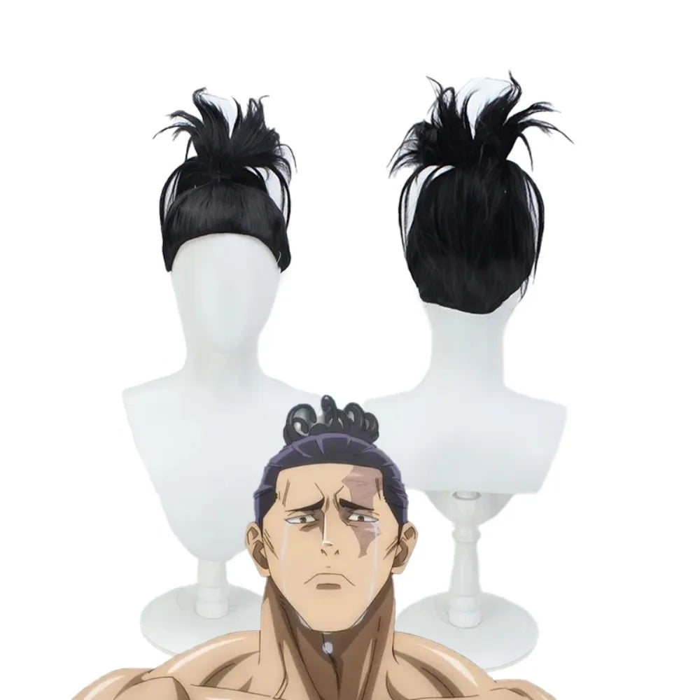 Jujutsu Kaisen Todo Cosplay Wig Black Spiky Hair