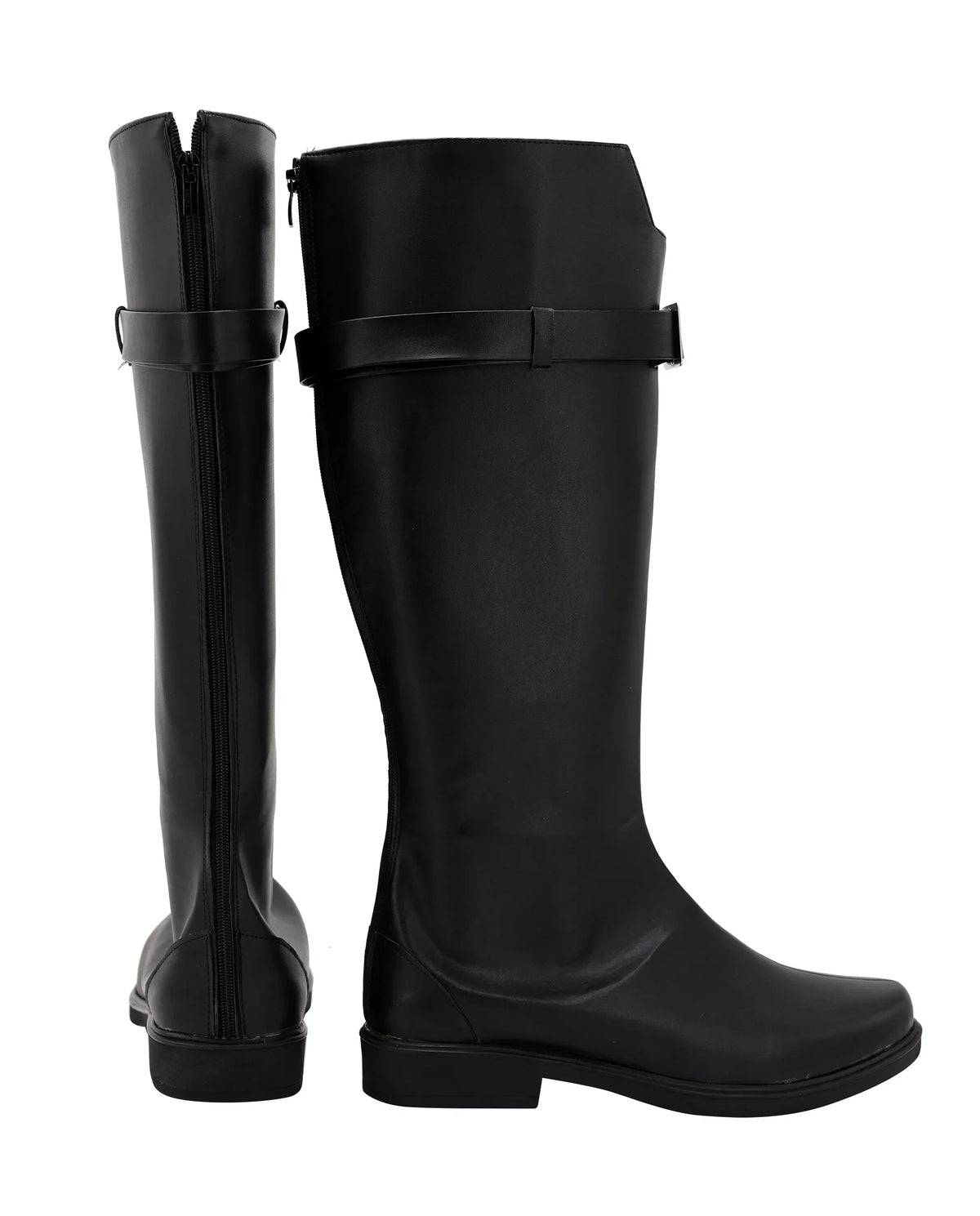 Final Fantasy VII Remake Sephiroth Cosplay Boots Custom Made Black Shoes