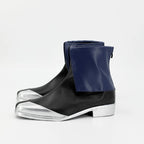 Gundam SEED Mwu La Flaga Cosplay Shoes Anime Boots Custom Made
