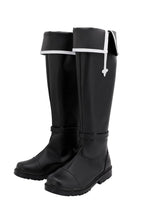 Arknights Ansel Cosplay Boots Black Shoes