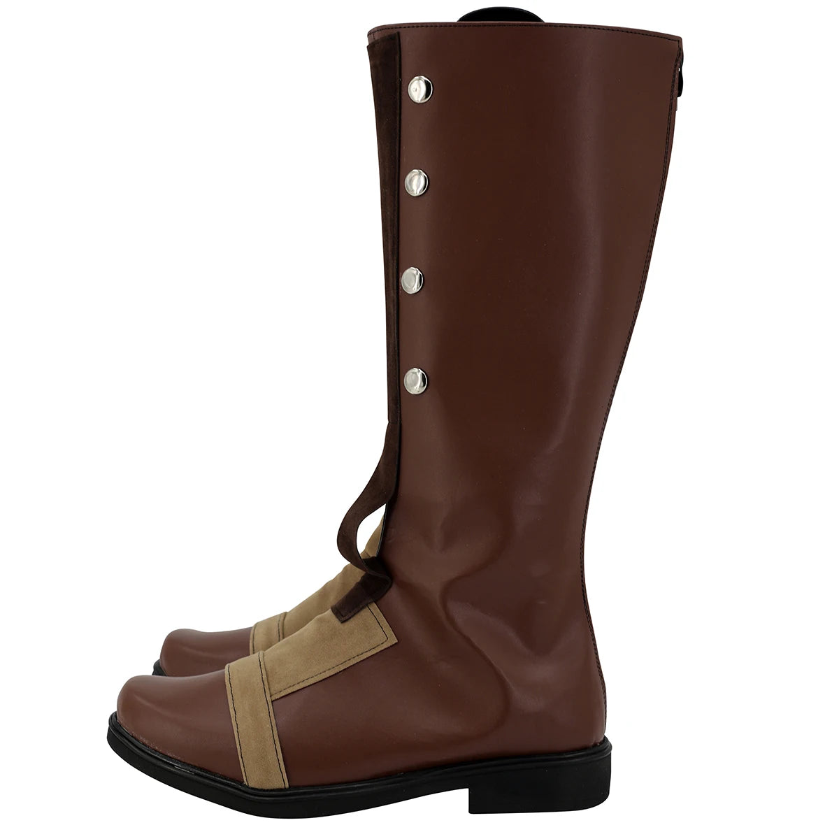 LOL Arcane Silco Cosplay Boots Brown Shoes