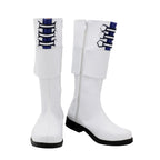 Final Fantasy 14 Alphinaud Cosplay Boots White Shoes