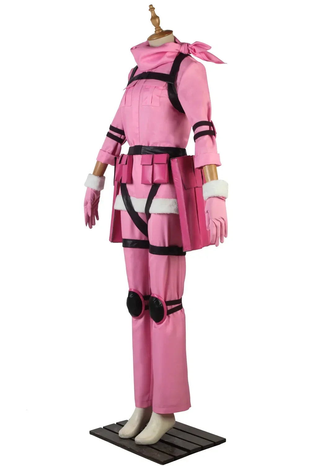 Sword Art Online LLENN Cosplay Costume Pink Uniform