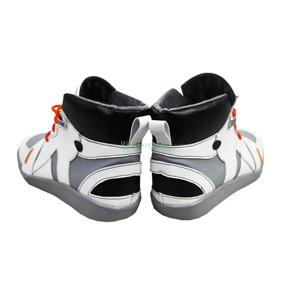 Zenless Zone Zero Wise Cosplay Shoes White Boots Custom Made