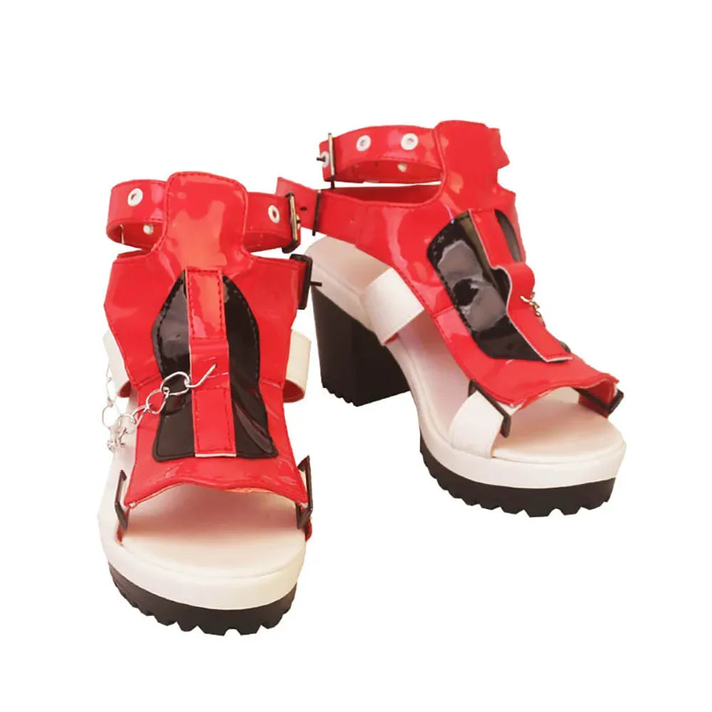 Nikke Goddess of Victory Cosplay Shoes Custom High Heel Sandals