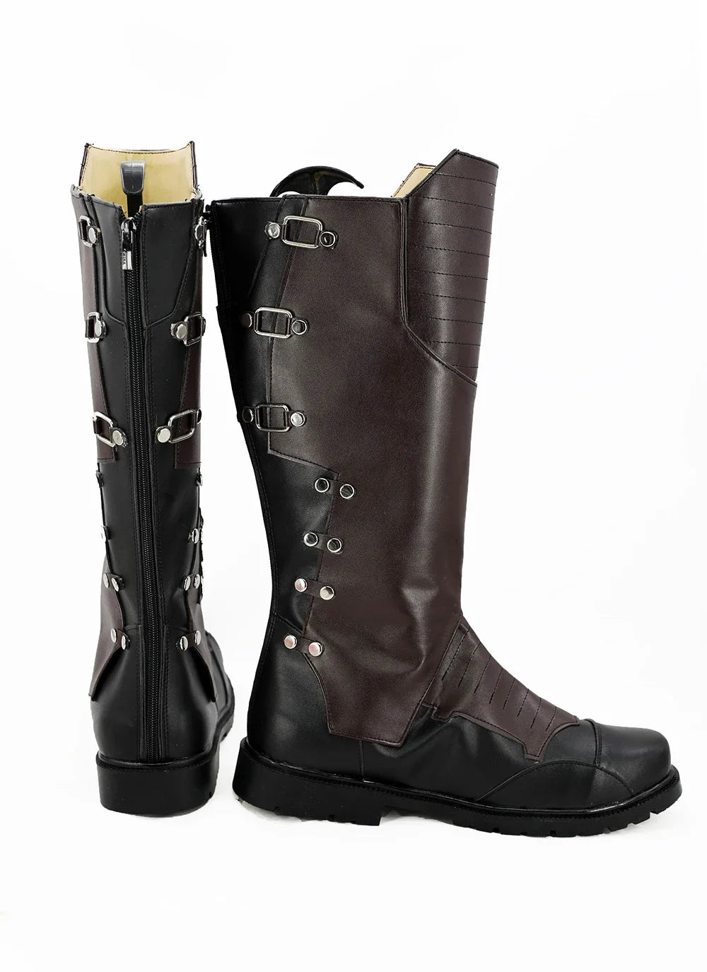 Guardians of the Galaxy StarLord Peter Quill Cosplay Boots Brown Shoes