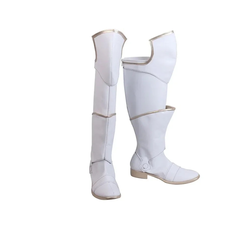 The Rising of the Shield Hero Motoyasu Kitamura Cosplay Boots White Shoes