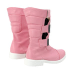 The Super Mario Bros Peach Princess Cosplay Shoes Kart Tour Pink Boots