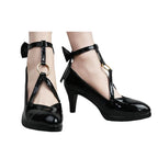 Wuthering Waves Changli Cosplay Shoes High Heel Boots Custom Made