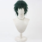 Jujutsu Kaisen Zenin Maki Cosplay Wig Season 3 Dark Green Short Hair