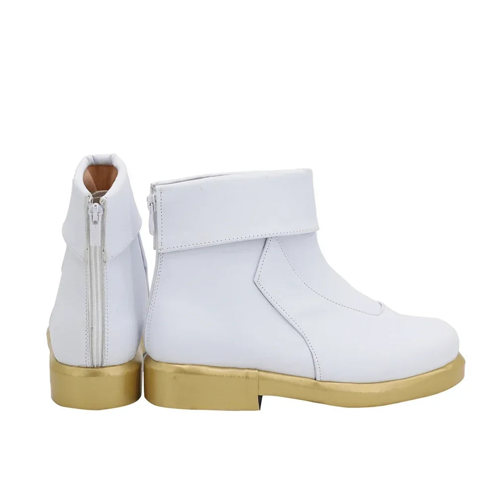Jujutsu Kaisen Toge Inumaki Cosplay Boots White Shoes