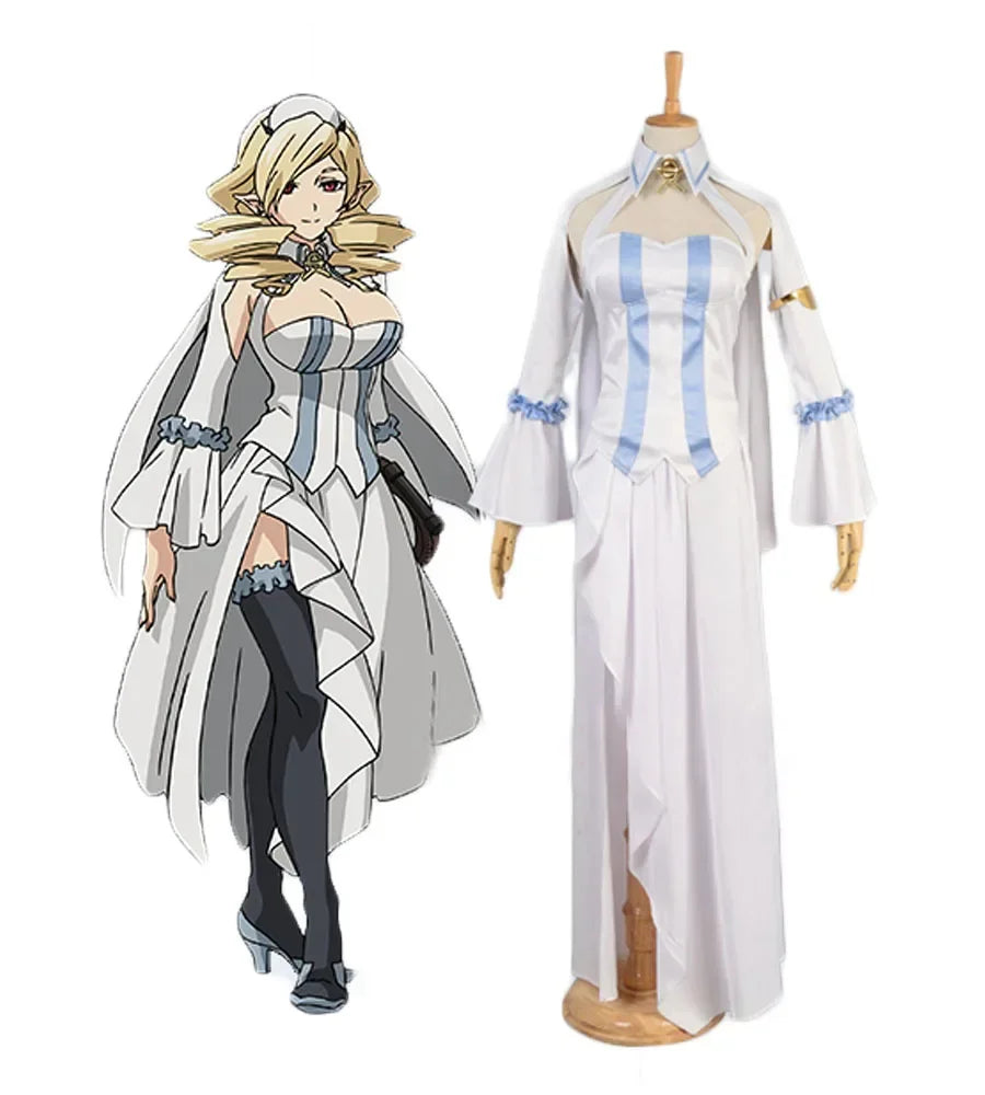 Seraph of the End Horn Skuld Cosplay Costume Anime Dress Custom Made