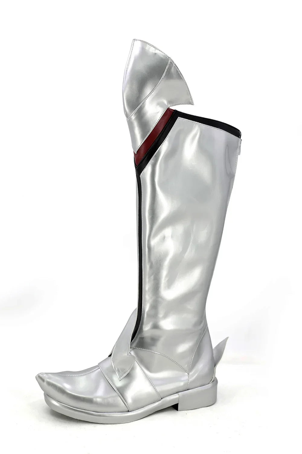Fate Apocrypha Mordred Cosplay Boots Silver Shoes