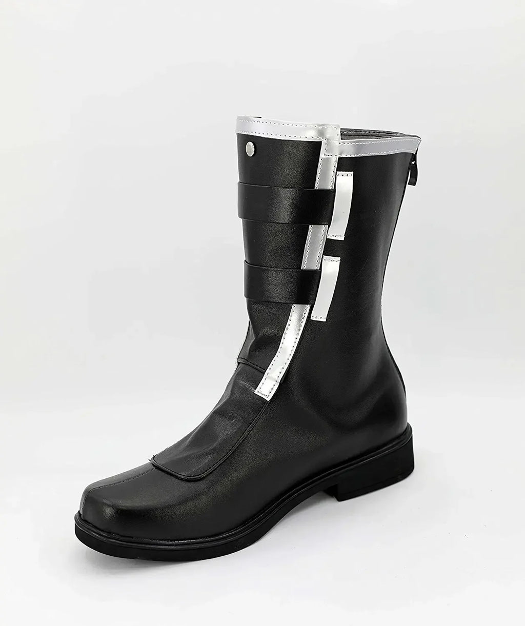 Sword Art Online Fatal Bullet Kirito Cosplay Boots Black Shoes