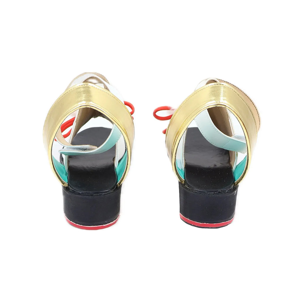 Overwatch Anran Cosplay Shoes High Heel Sandals Custom Made