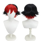 Zenless Zone Zero Wild Yendo Cosplay Wig Spiky Black Red Short Hair