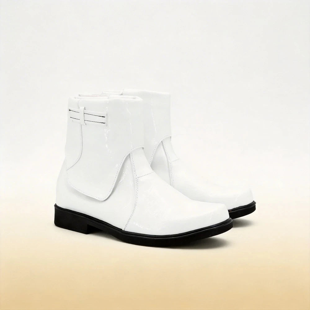 Star Wars First Order Stormtrooper Cosplay Boots White Shoes