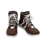 Arknights Adnachiel Cosplay Shoes Brown Boots