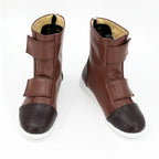 Dragon Ball Trunks Cosplay Shoes Brown Boots Custom Made Any Size