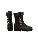 Final Fantasy VII Remake Aerith Gainsborough Cosplay Boots Brown Shoes