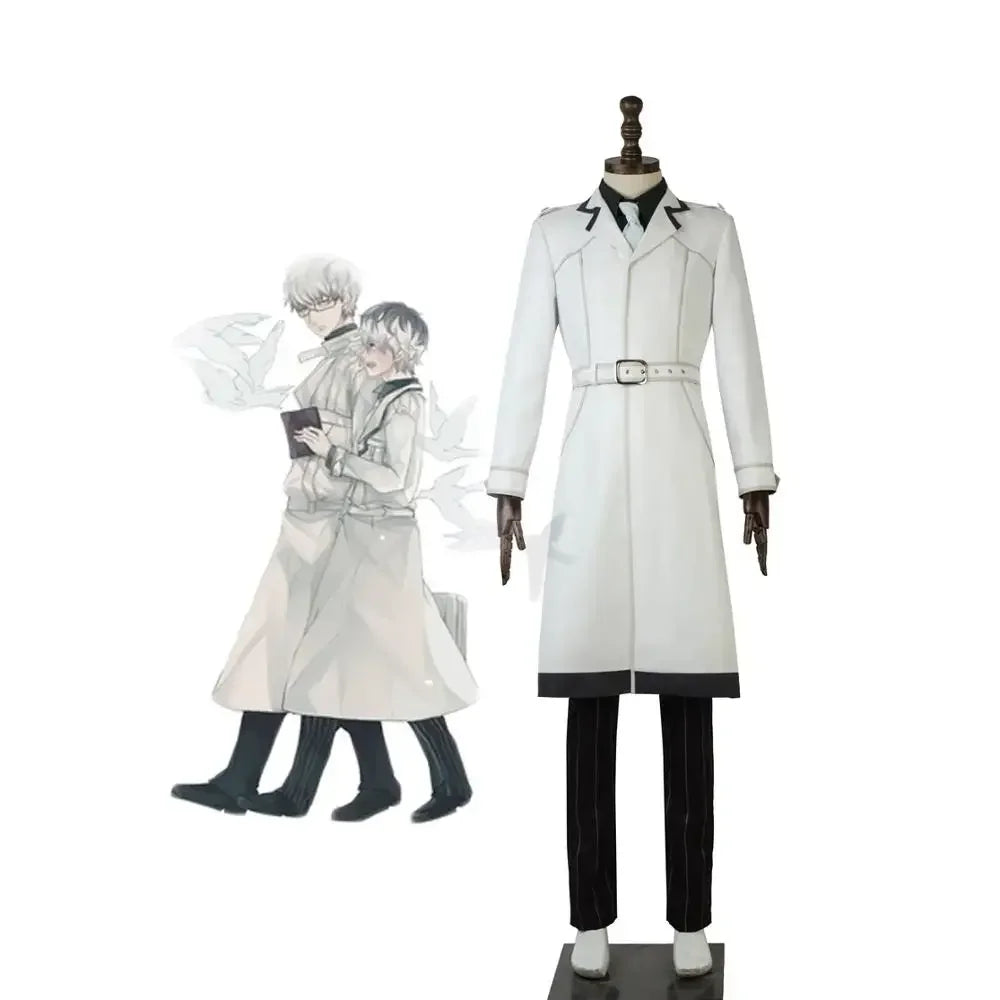Tokyo Ghoul Qs Squad Ken Kaneki Cosplay Costume Custom Made