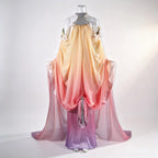 Star Wars Attack of the Clones Padme Amidala Cosplay Costume Queen Dress