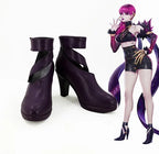 League of Legends KDA Kaisa Akali Evelynn Ahri Cosplay Boots Custom Made Shoes
