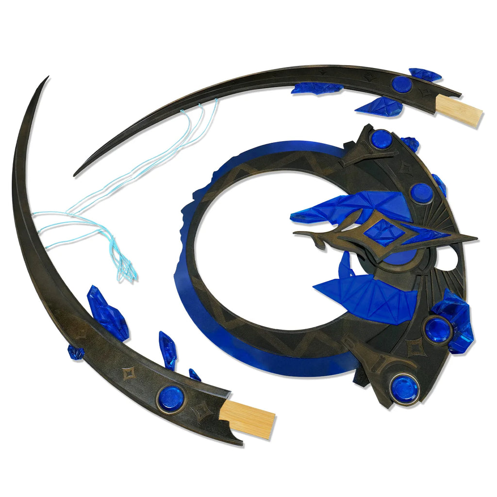 Réplique de l'arc de Yuanwu pour cosplay de Wuthering Waves 