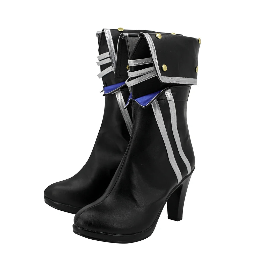 Chaussures de cosplay Honkai Star Rail Serval, bottes à talons hauts, fabriquées sur mesure toutes tailles
