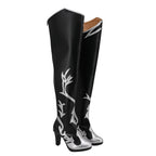 Final Fantasy XIV Shiva Cosplay Boots High Heel Shoes
