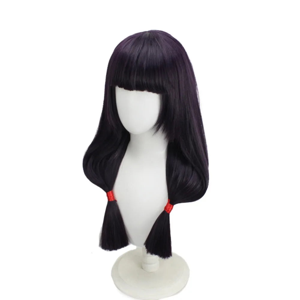 Jujutsu Kaisen Utahime Iori Cosplay Wig Dark Purple Synthetic Hair