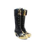 FGO Edmond Dantes Cosplay Shoes Black Boots
