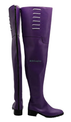 My Hero Academia Kyoka Jiro Cosplay Boots Purple Shoes Custom Made