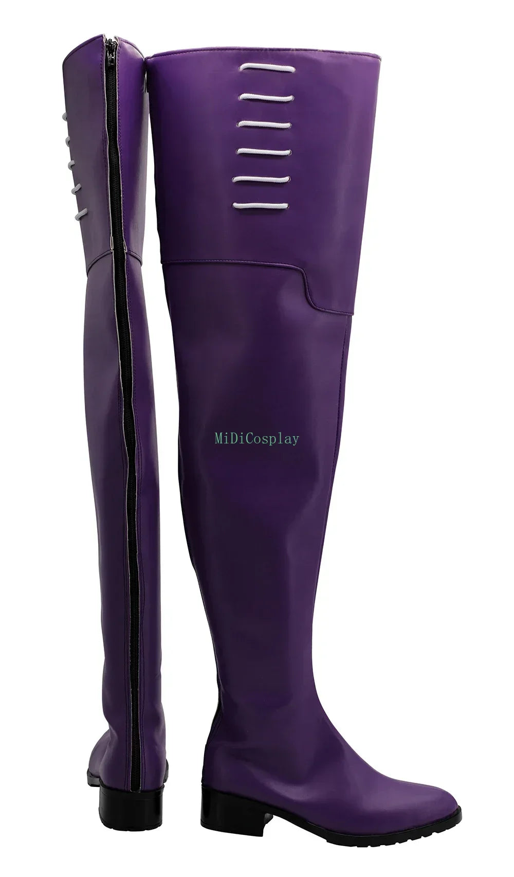 My Hero Academia Kyoka Jiro Cosplay Boots Purple Shoes Custom Made