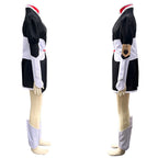 Ensemble complet de cosplay de Nemu Kurotsuchi (Bleach TYBW) : kimono de la Guerre Sanglante de Mille Ans, perruque, chaussures et brassard de vice-capitaine. 
