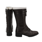 Final Fantasy 7 Remake Leslie Kyle Cosplay Boots Brown Shoes