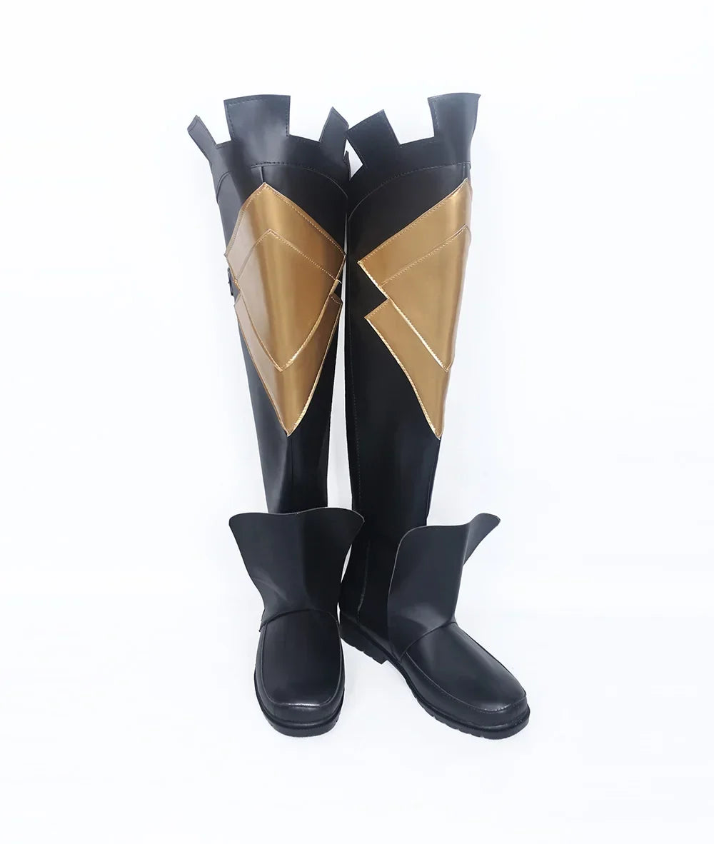 Fire Emblem Laslow Cosplay Boots Custom Made Shoes