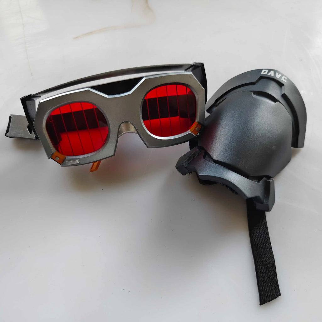 Zenless Zone Zero Grace Howard Cosplay Goggles & Knee Armor Set