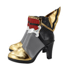 Chaussures de cosplay Touken Ranbu Honebami Toushirou, bottes de samouraï sur mesure, style anime.