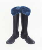 Klaus Lunettes Cosplay Boots Black Clover Custom-Made Black Shoes | MiDicosplay