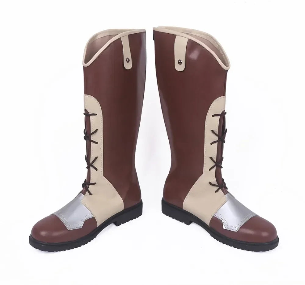 Fire Emblem Kliff Cosplay Boots Echoes Shadows of Valentia Shoes