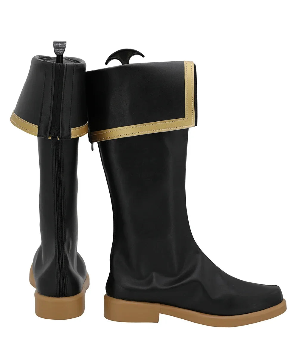 Black Clover Quartet Knights Yuno Cosplay Boots Black Shoes